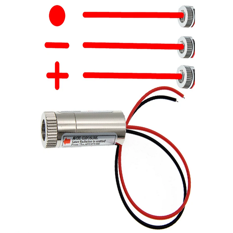 650nm 5mW Red Point / Line / C - đánh giá và giá Industrial Laser Head