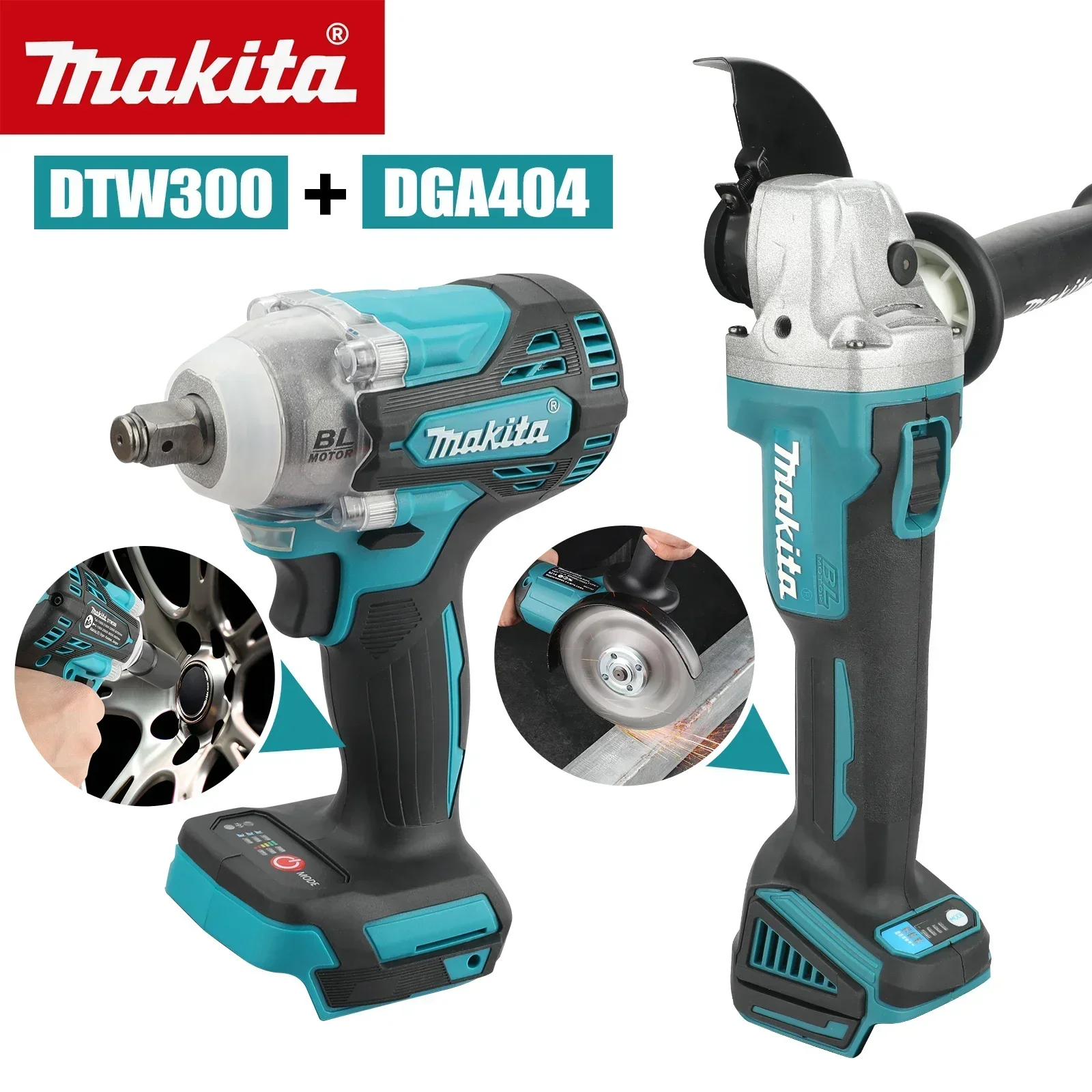 Makita DTW300 Or DGA404 Combo: - đánh giá và giá Makita Drill Dtw300