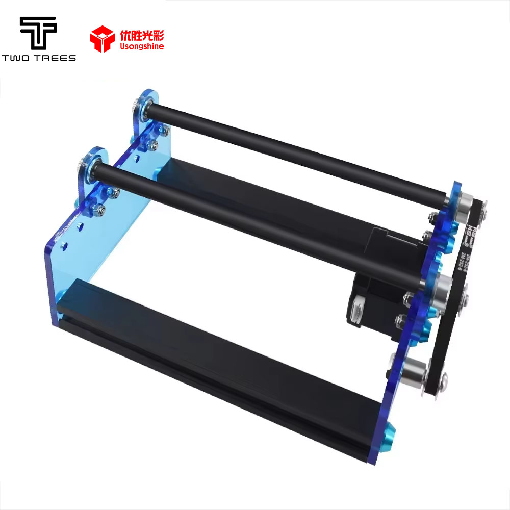TwoTrees Laser Engraver Rotary - đánh giá và giá Rotary Axis Laser Engraver