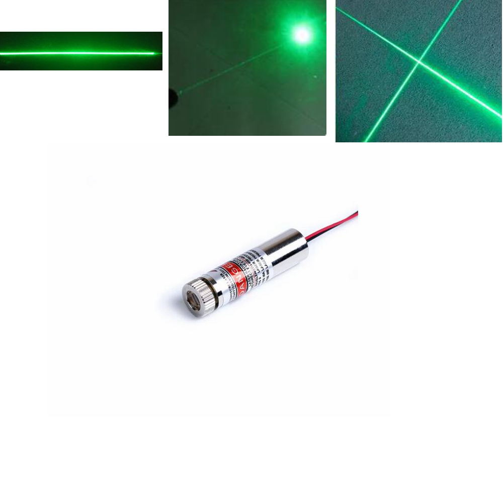 Adjustable focus 520nm 130MW G - đánh giá và giá Industrial Laser Line