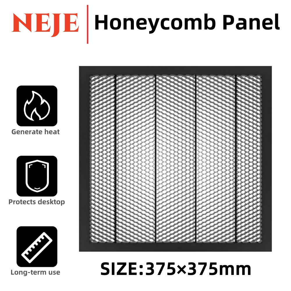 NEJE Honeycomb Laser Bed 375×3 - đánh giá và giá Honeycomb Laser Bed