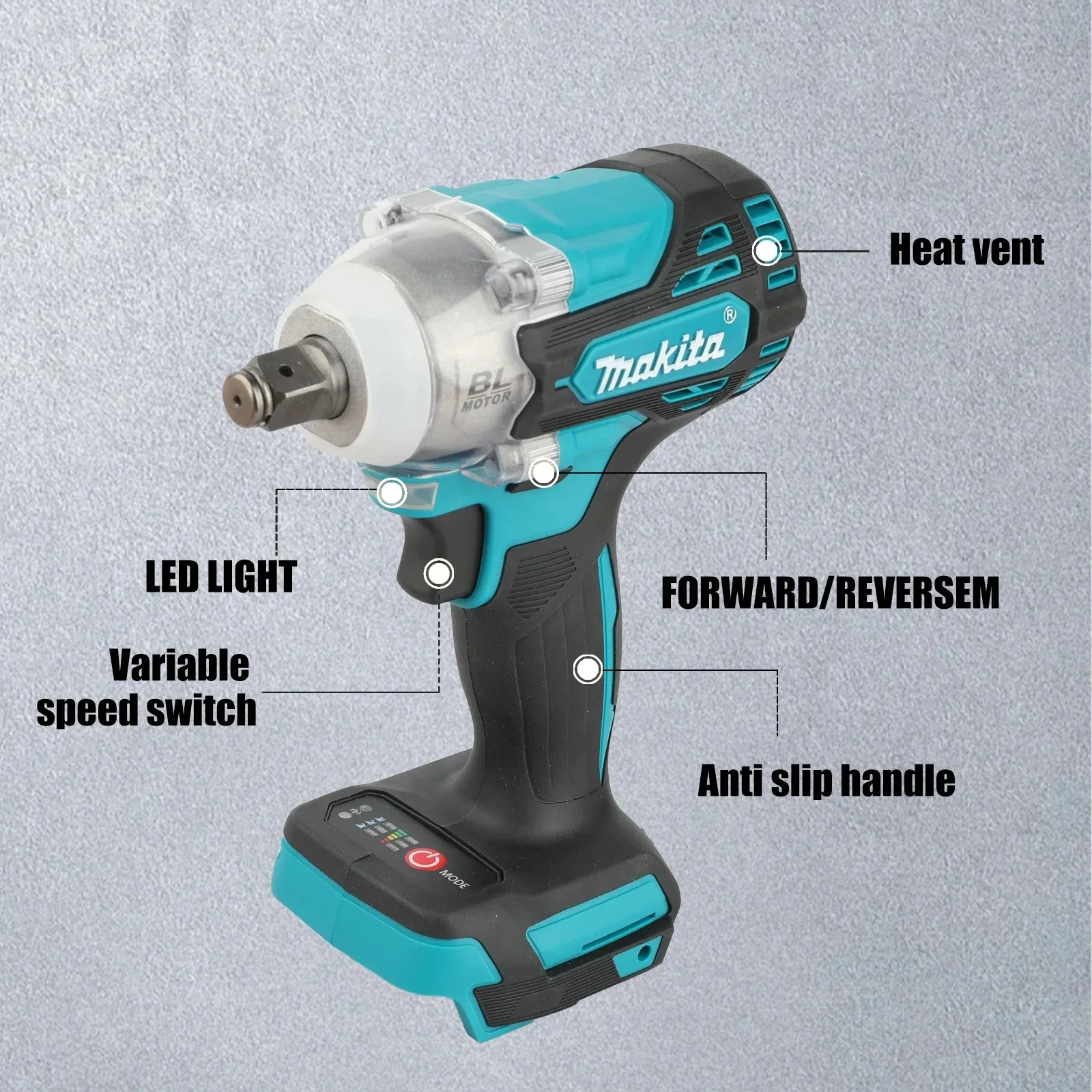 Makita DTW300 18V Brushless Co - đánh giá và giá Makita Drill Dtw300