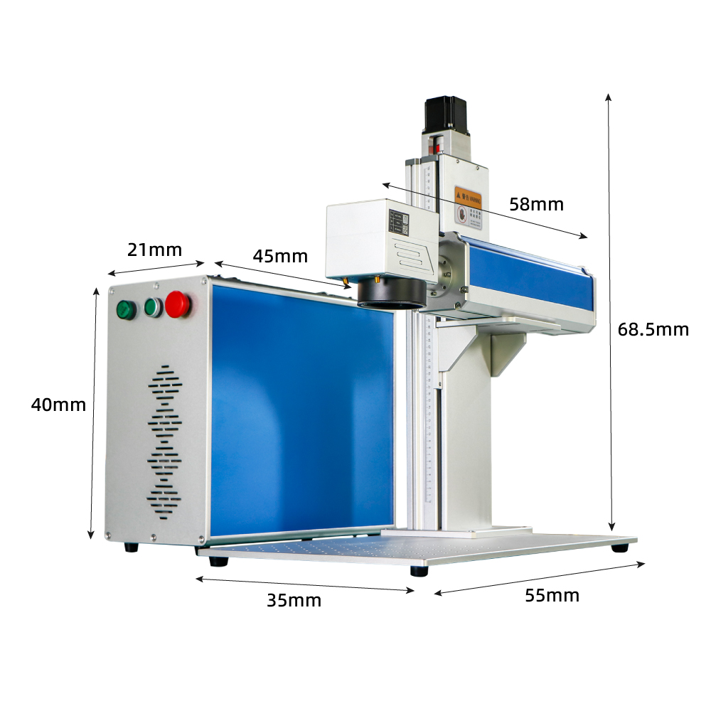 Raycus Fiber Laser Engraver Ma - đánh giá và giá Industrial Laser Marking