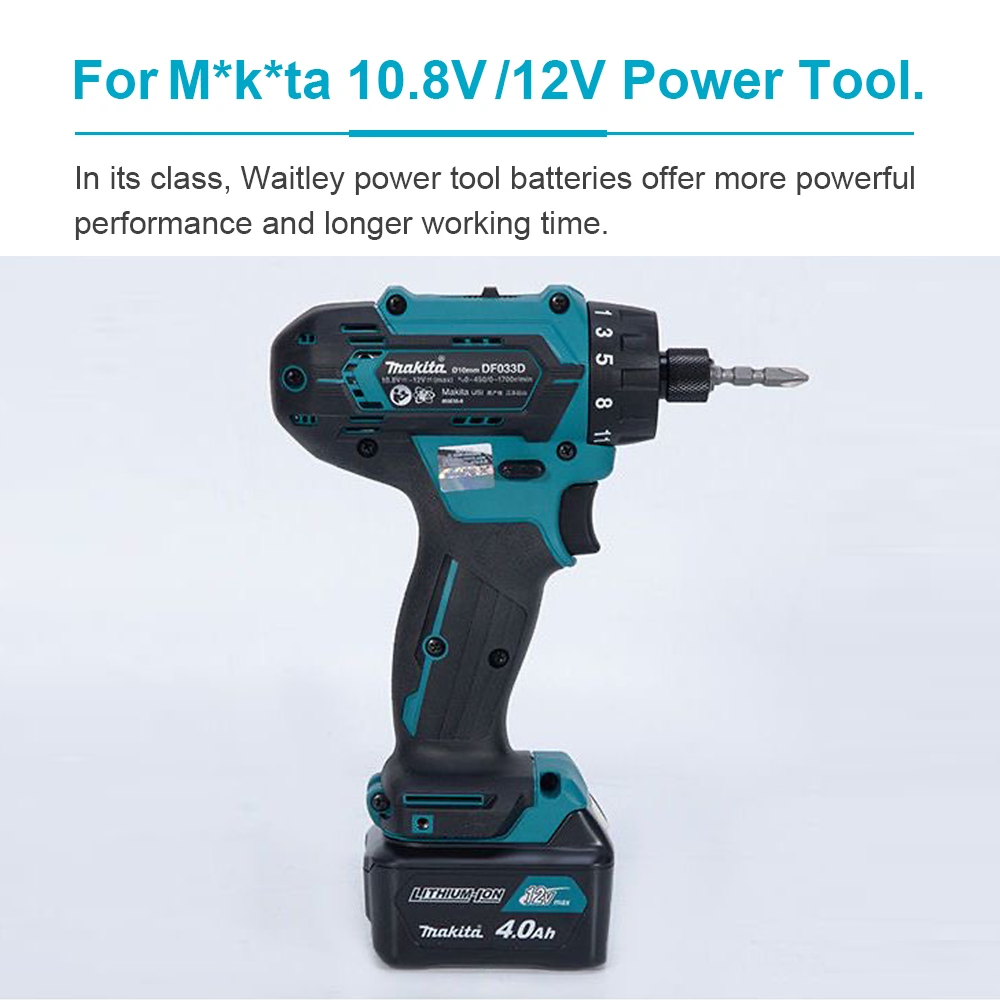 12V 4A Rechargeable Replace Li - đánh giá và giá Makita Drill Hp1640