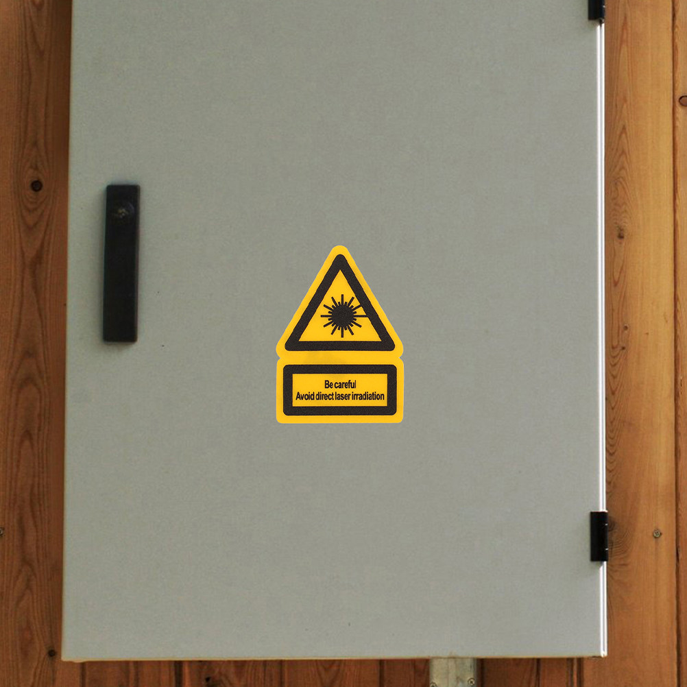 2Pcs Laser Warning Labels Stro - đánh giá và giá Industrial Lasers