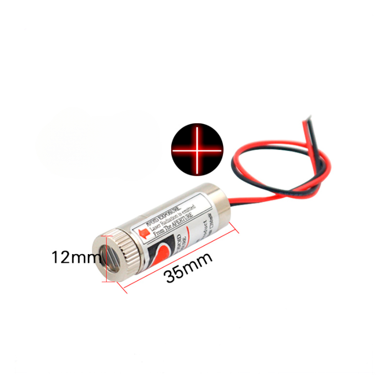 650nm 5mW Red Point / Line / C - đánh giá và giá Industrial Laser Head