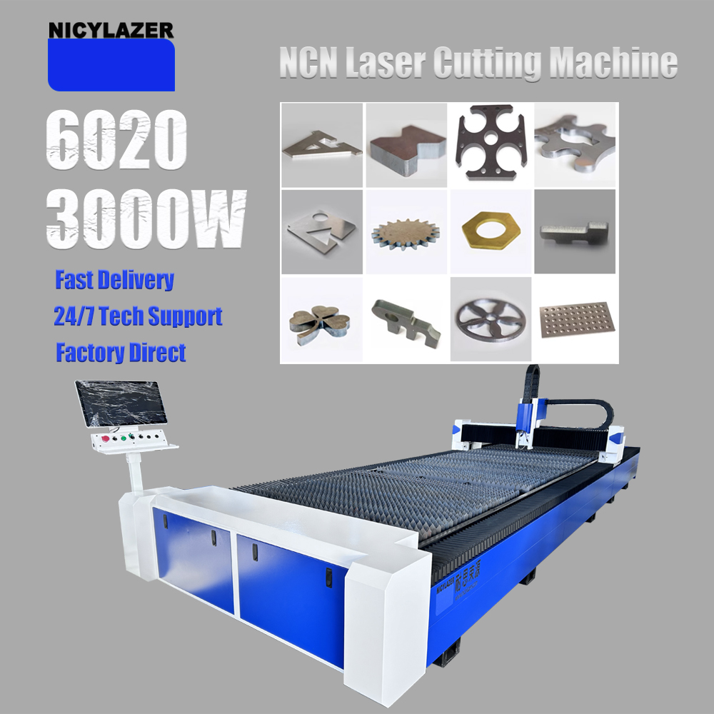 CNC 3000W 6020 Fiber Laser Cut - đánh giá và giá Industrial Laser For Sale