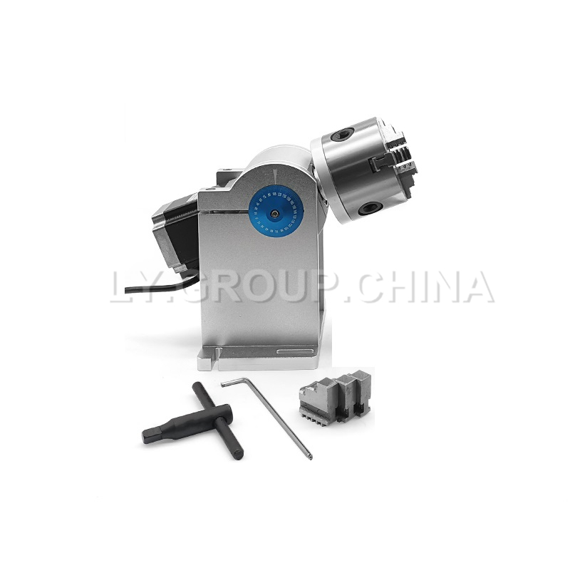 80mm Chuck D80 3 Claws Rotary  - đánh giá và giá Rotary Axis Laser Engraver