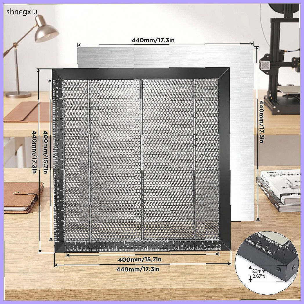 Honeycomb Laser Bed 440x440mm, - đánh giá và giá Honeycomb Laser Bed