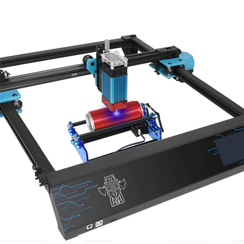 B17C For Engraving Cylindrical - đánh giá và giá Rotary Axis Laser Engraver