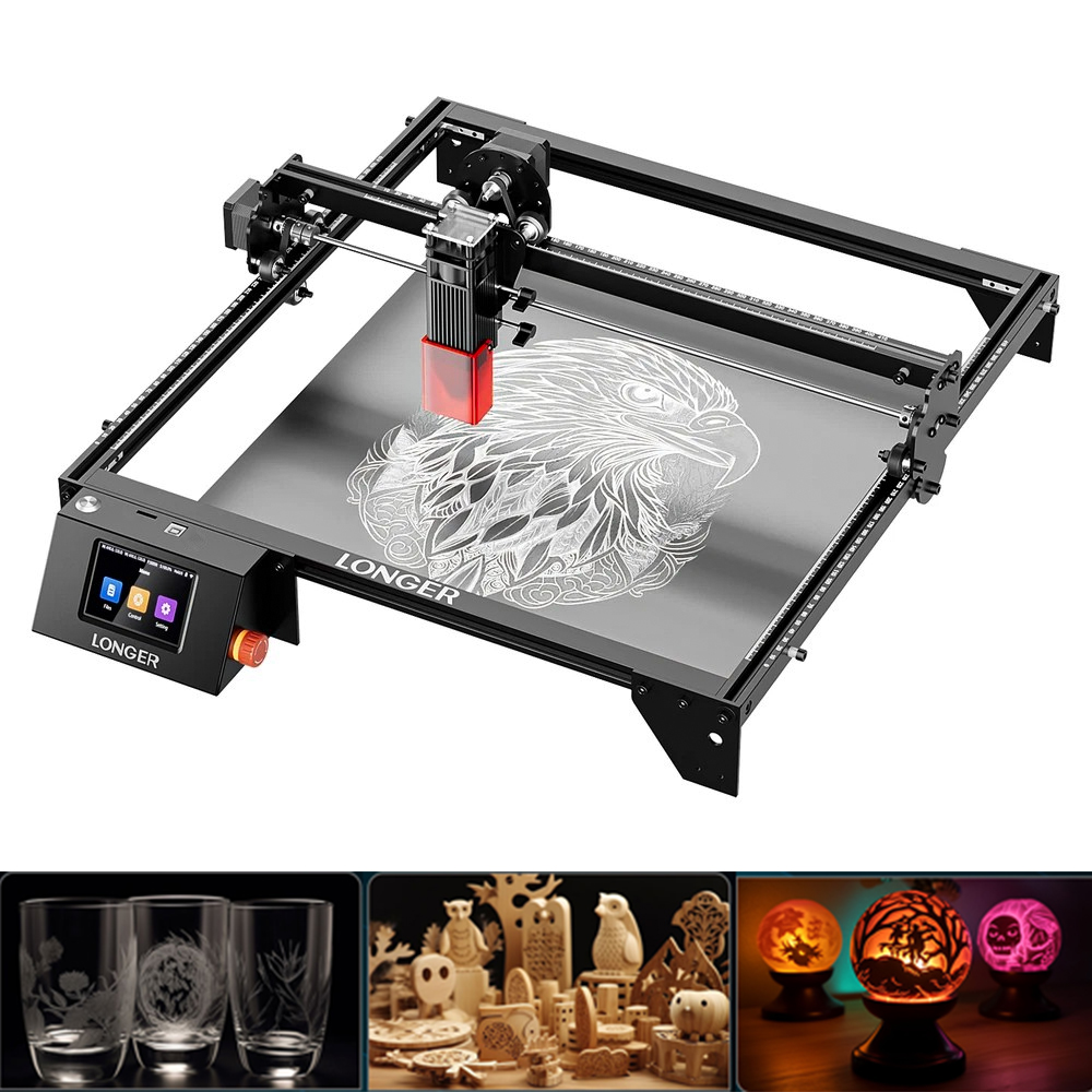 LONGER 20W Laser Engraver & Cu - đánh giá và giá Industrial Laser Cutting Machines