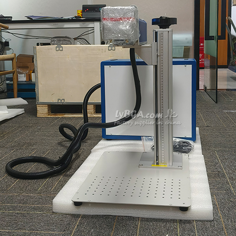 50W Fiber Laser 30W Metal Mark - đánh giá và giá Rotary Axis Laser Engraver