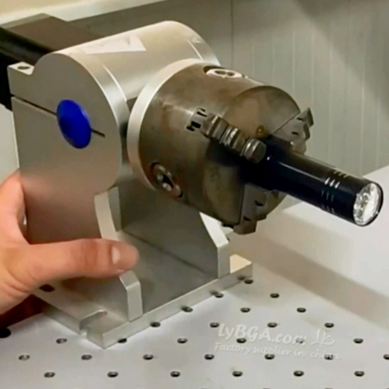 New D80 80mm Chuck A Axis Nema - đánh giá và giá Rotary Axis Laser Engraver