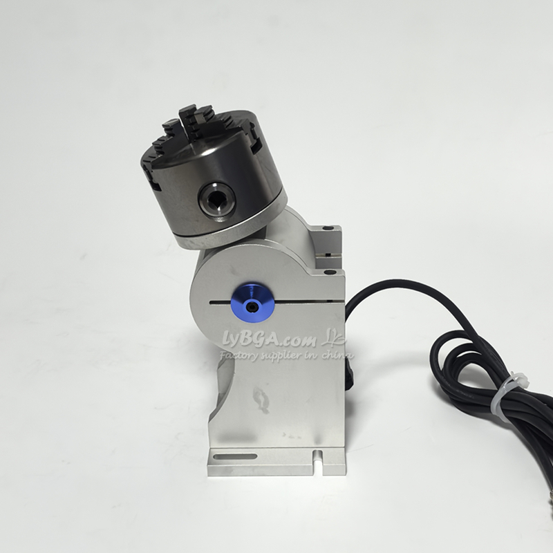 New D80 80mm Chuck A Axis Nema - đánh giá và giá Rotary Axis Laser Engraver