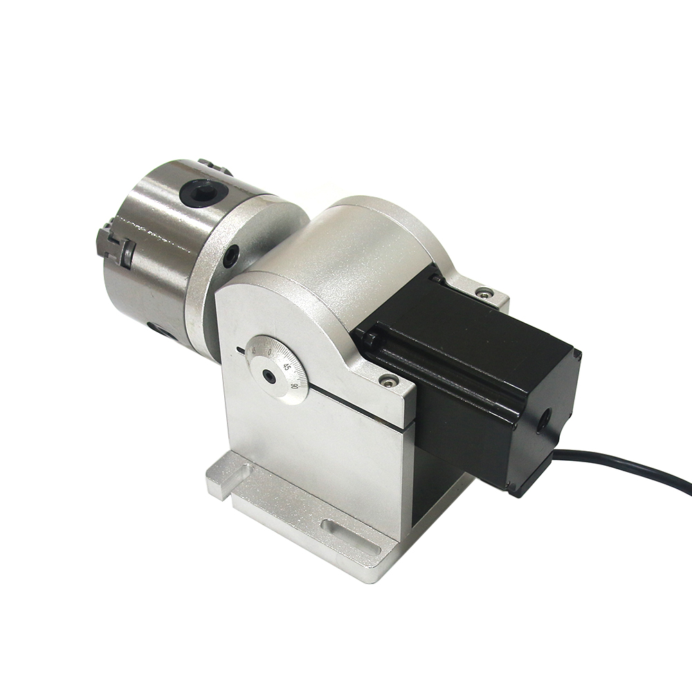 3 Claws Rotary Axis 80mm Chuck - đánh giá và giá Rotary Axis Laser Engraver